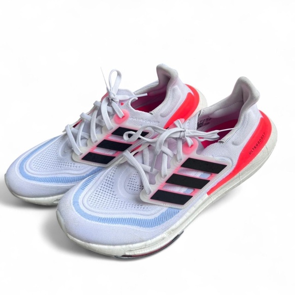 Adidas UltraBoost Light White Solar Red; US Men\'s Size 10.5 main image 8